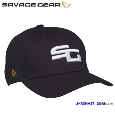Кепка Savage Gear SG Baseball Cap One Black Ink